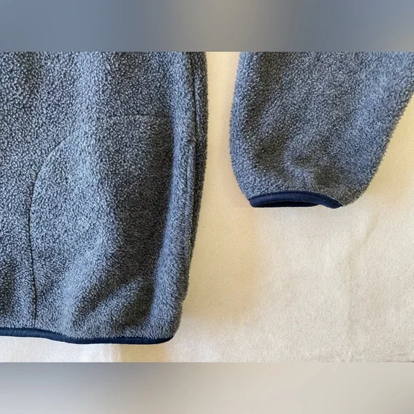 Woolrich Vintage Gray and Pink Fleece Pullover Ski Snow Gear Outdoor Medium - Picture 4 of 9